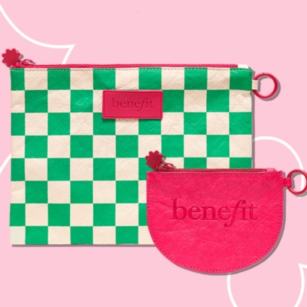 Benefit Cosmetic Pouch Set